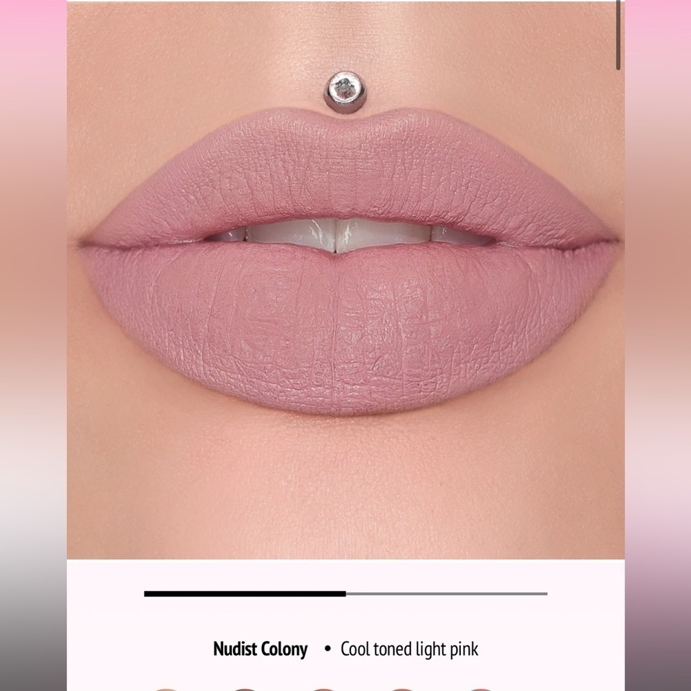 Jeffree Star Velvet Trap lipstick in color Nudist Colony. New! - Picture 8 of 9